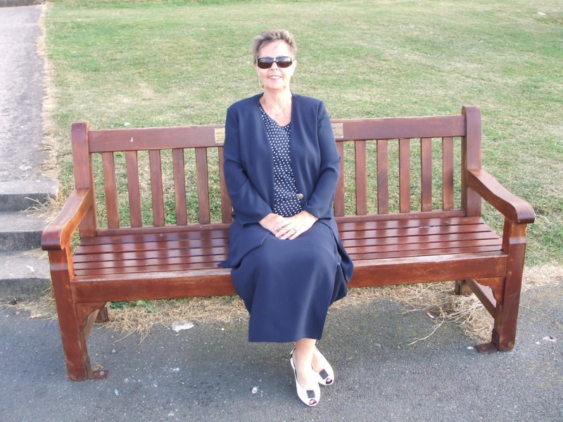 [The Memorial Bench in Devon for Angela & David.JPG]