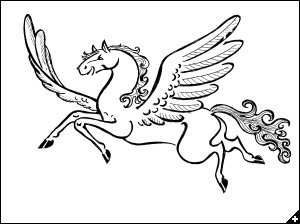 [Angela's winged Horse]