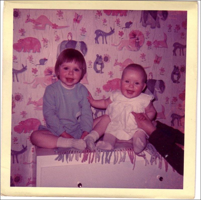[(9) Angela & Claire in  1969.JPG]
