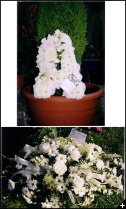 [Tribute Flowers Angela's funeral.. March 2003]